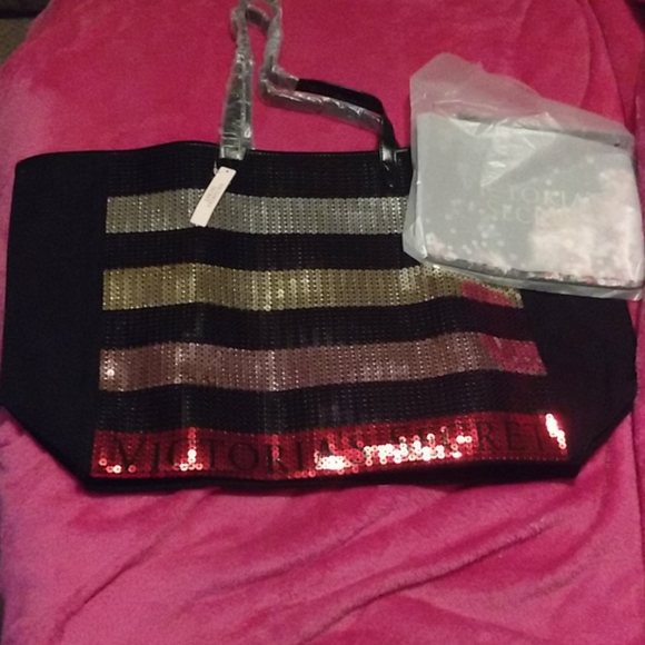 Victoria secret  big bag with makeup bag - Picture 2 of 8